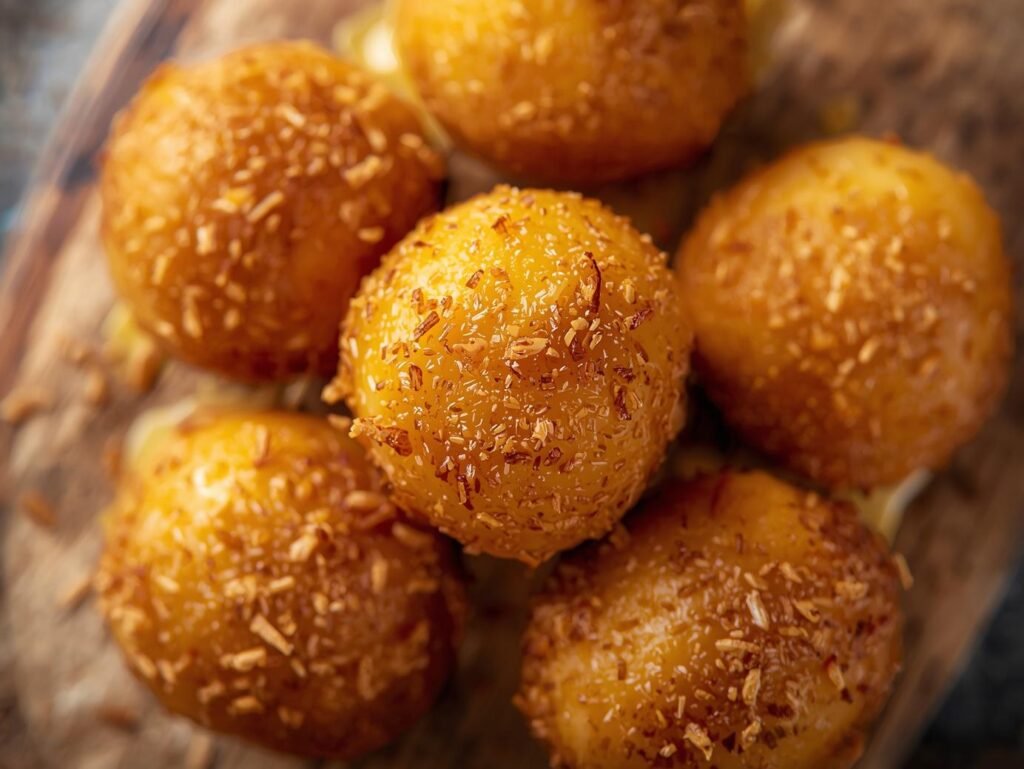 Crispy Potato Cheese Balls