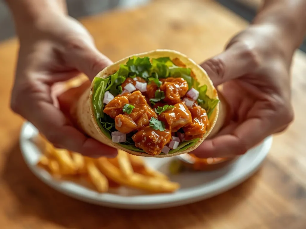 Honey Chipotle Chicken Wrap Recipe