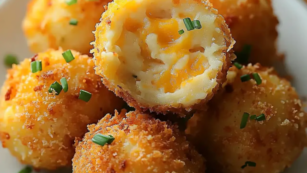 Crispy Potato Cheese Balls