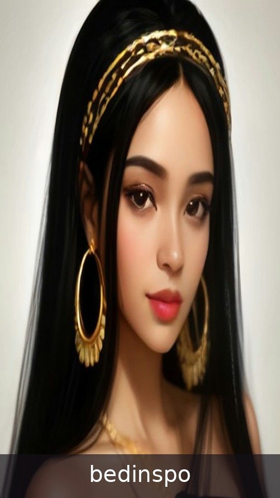 5. Pearl Headband on Sleek Straight Hair