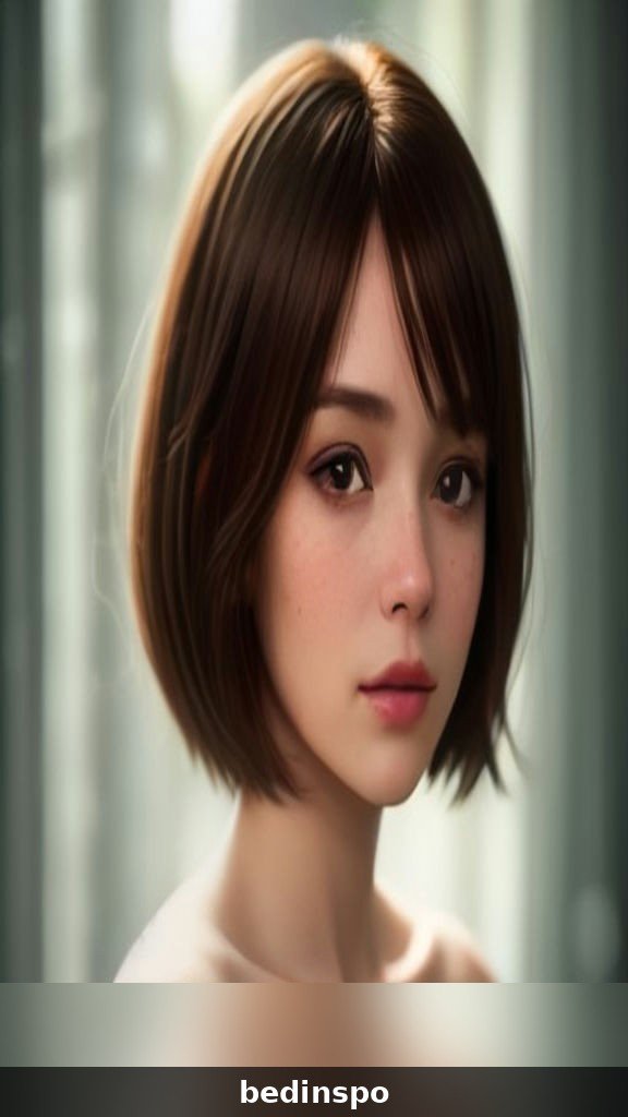 3. Riviera Bob with Curtain Bangs