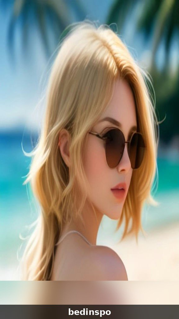 11. Honey Blonde Beachy Riviera Bob