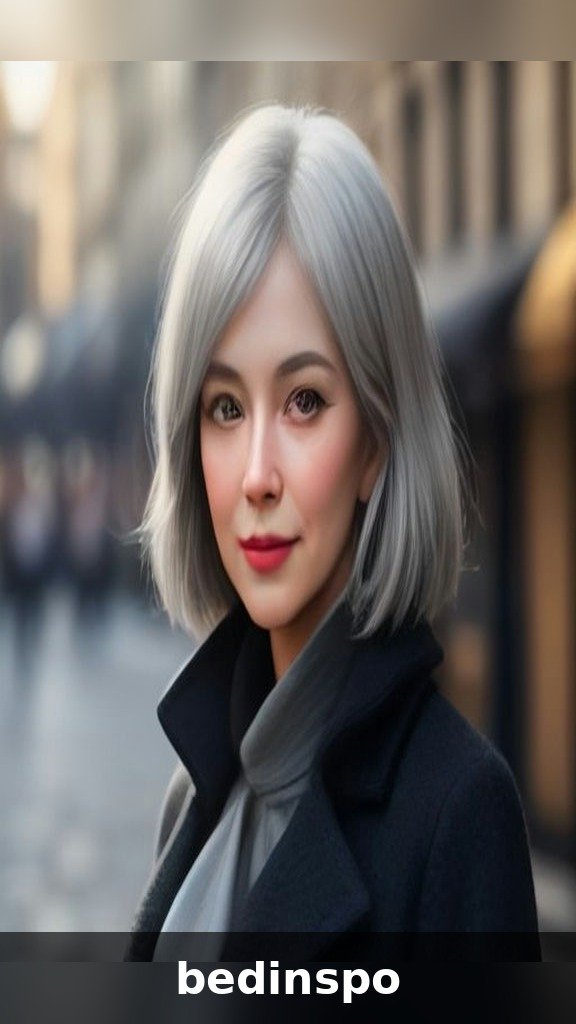 Scandi bob styling routine