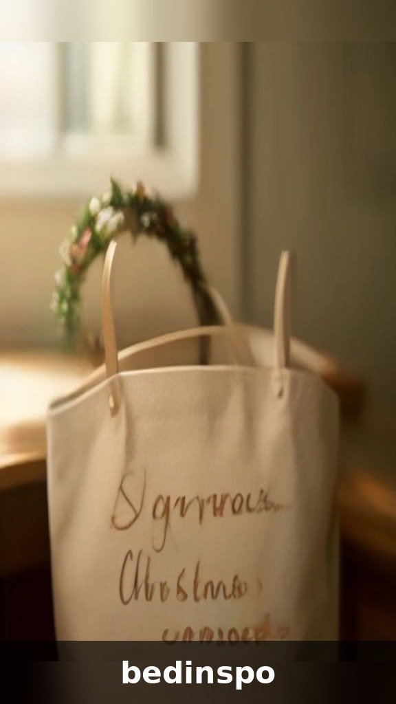 Personalized canvas tote bag teacher gift