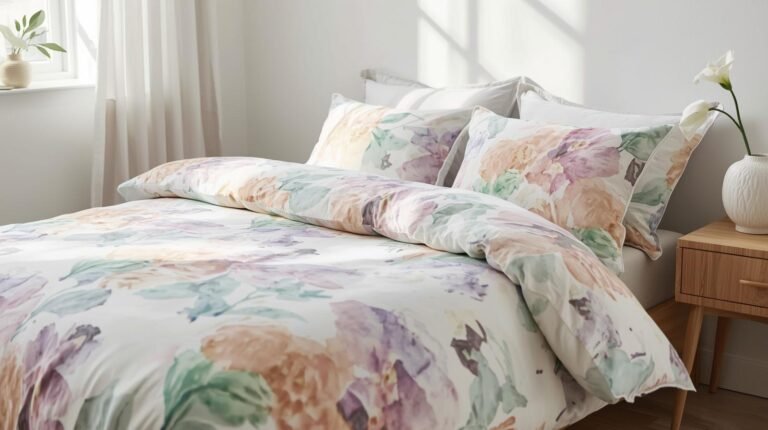 Modern Floral Bedding Ideas