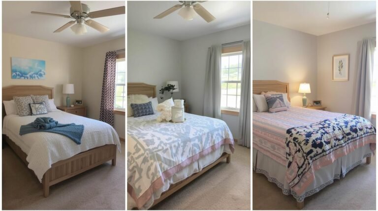 Rental Bedroom Makeover