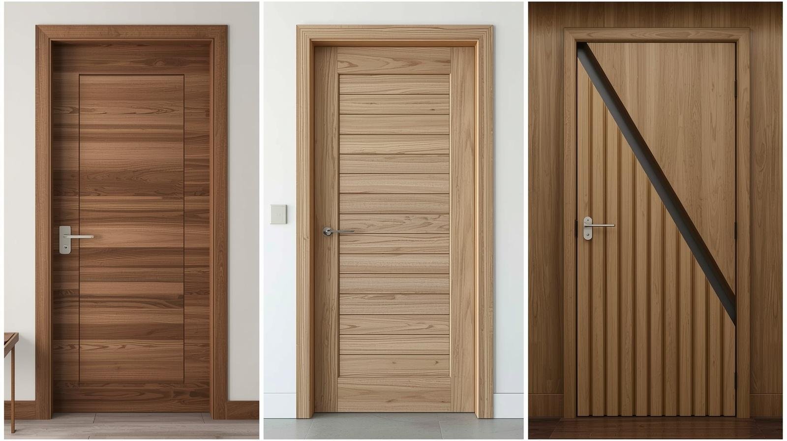 Wooden Bedroom Door Design