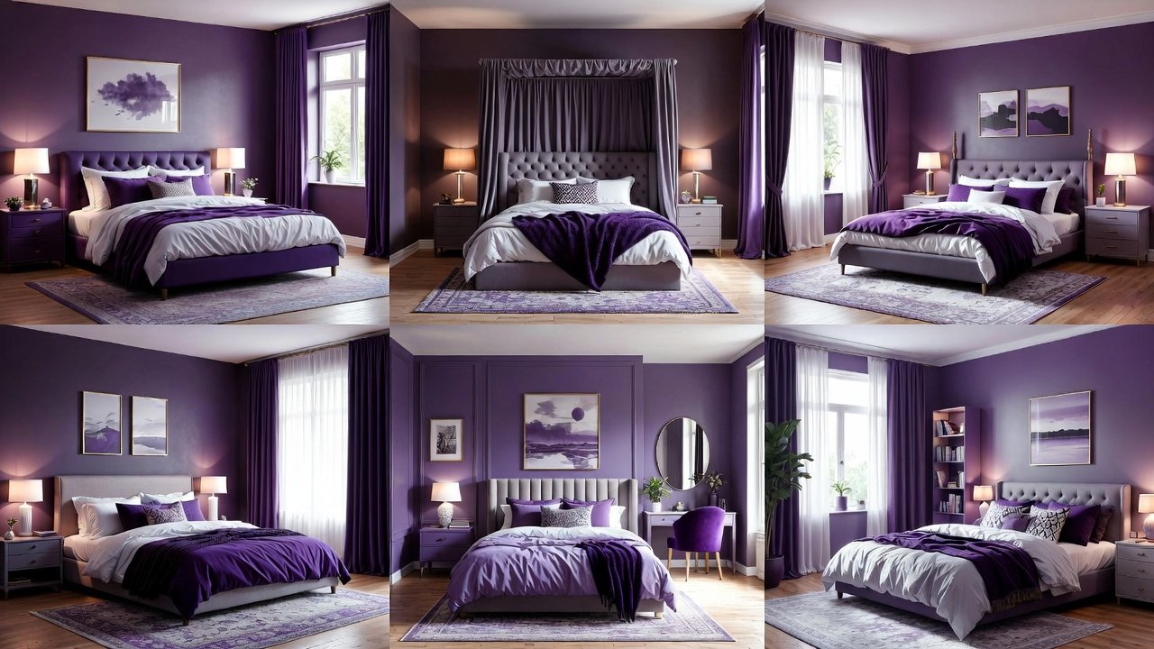 Purple Bedroom Decor Ideas