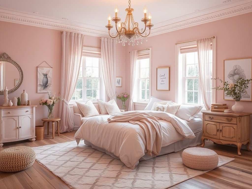 Dusty Pink Bedroom Ideas