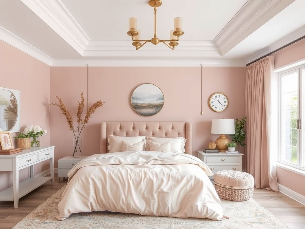  Dusty Pink Bedroom Ideas