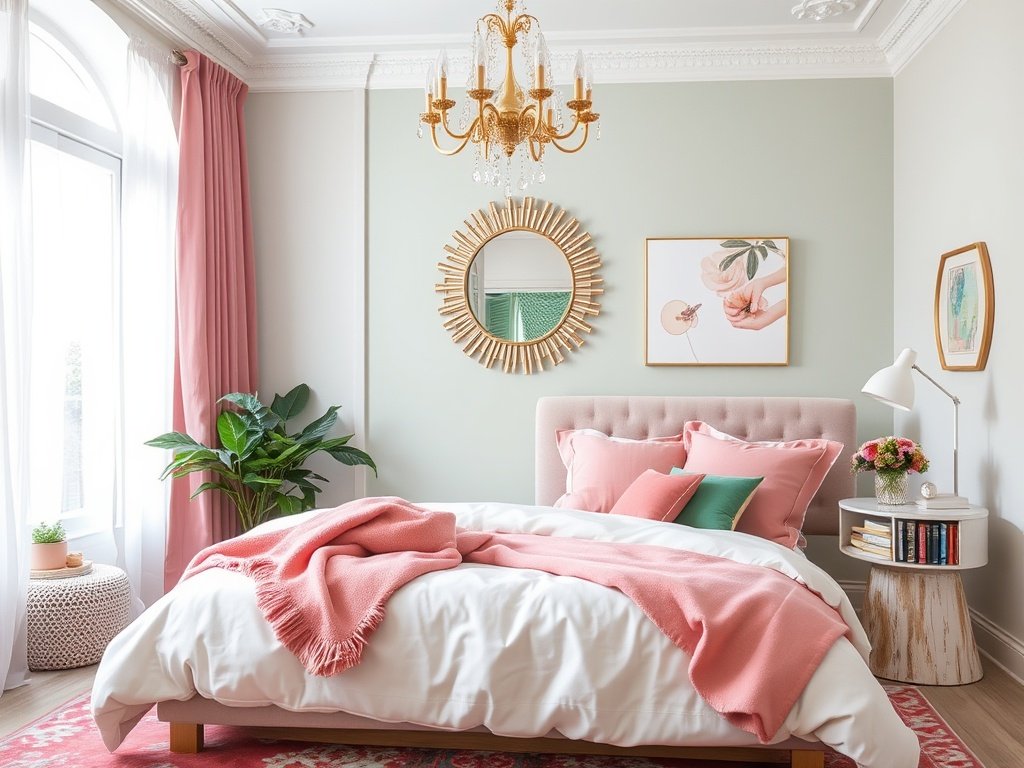  Pink & Green Accessories 