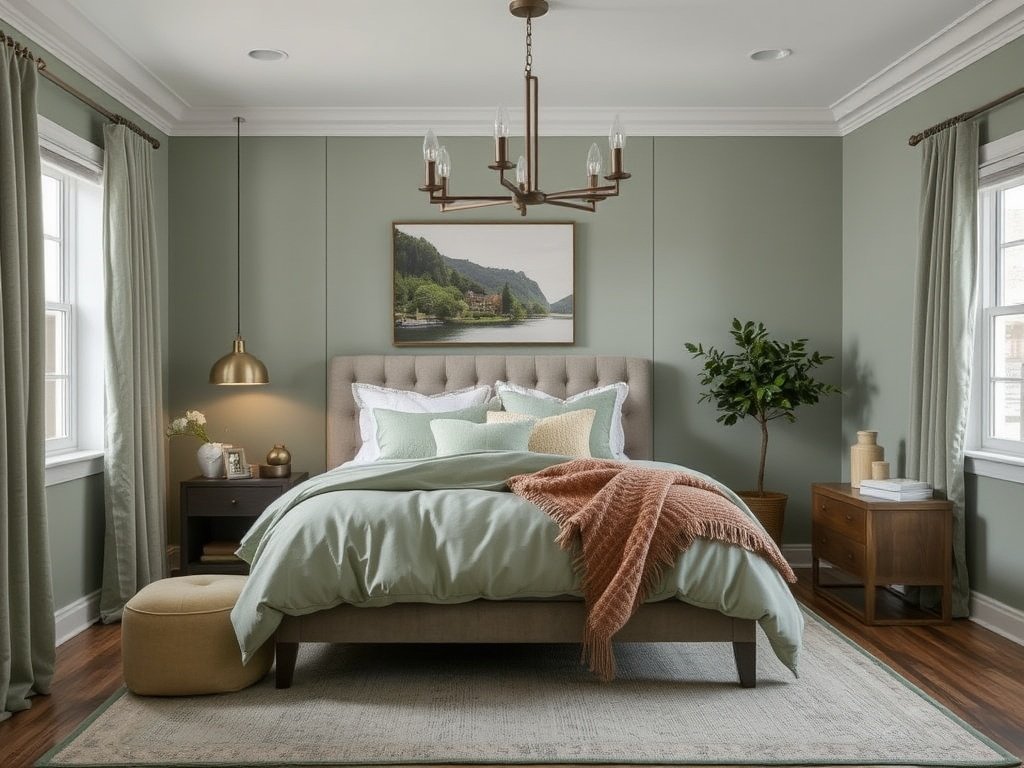 Soft Green Bedroom