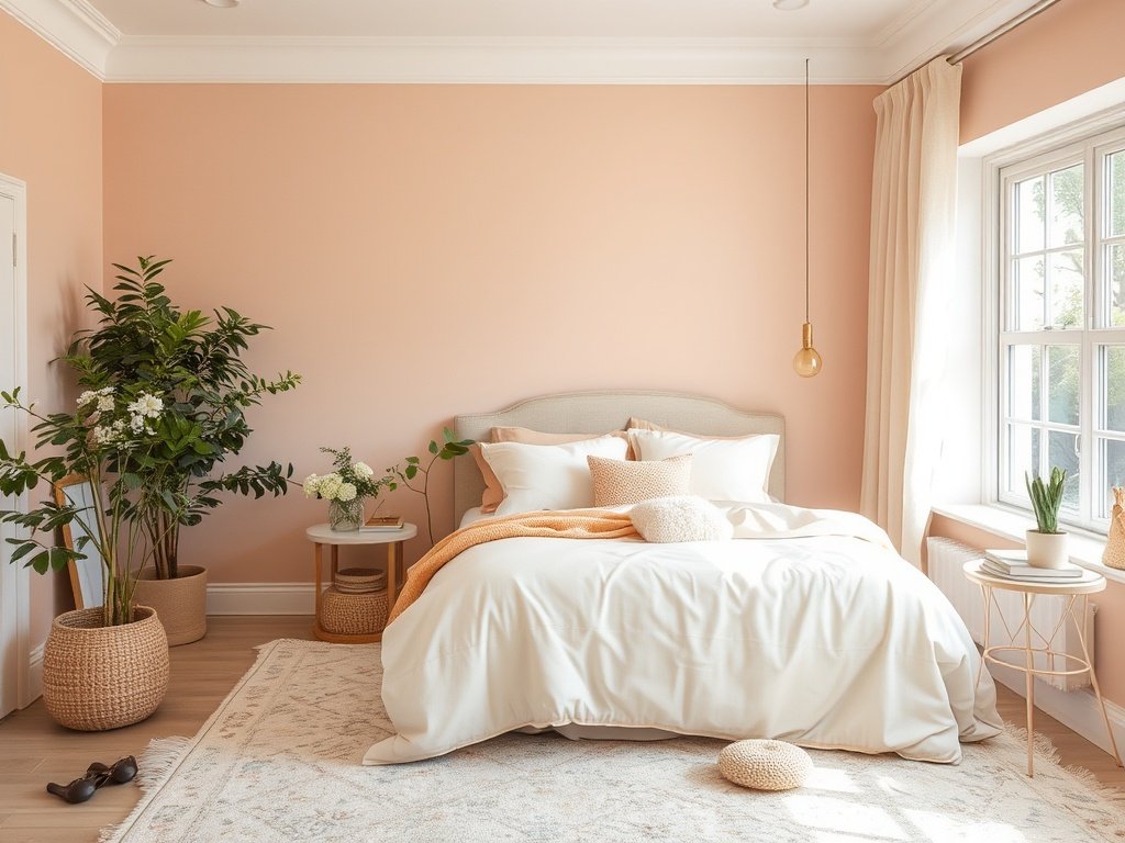 Soft Peach for Gentle Warmth and Comfort