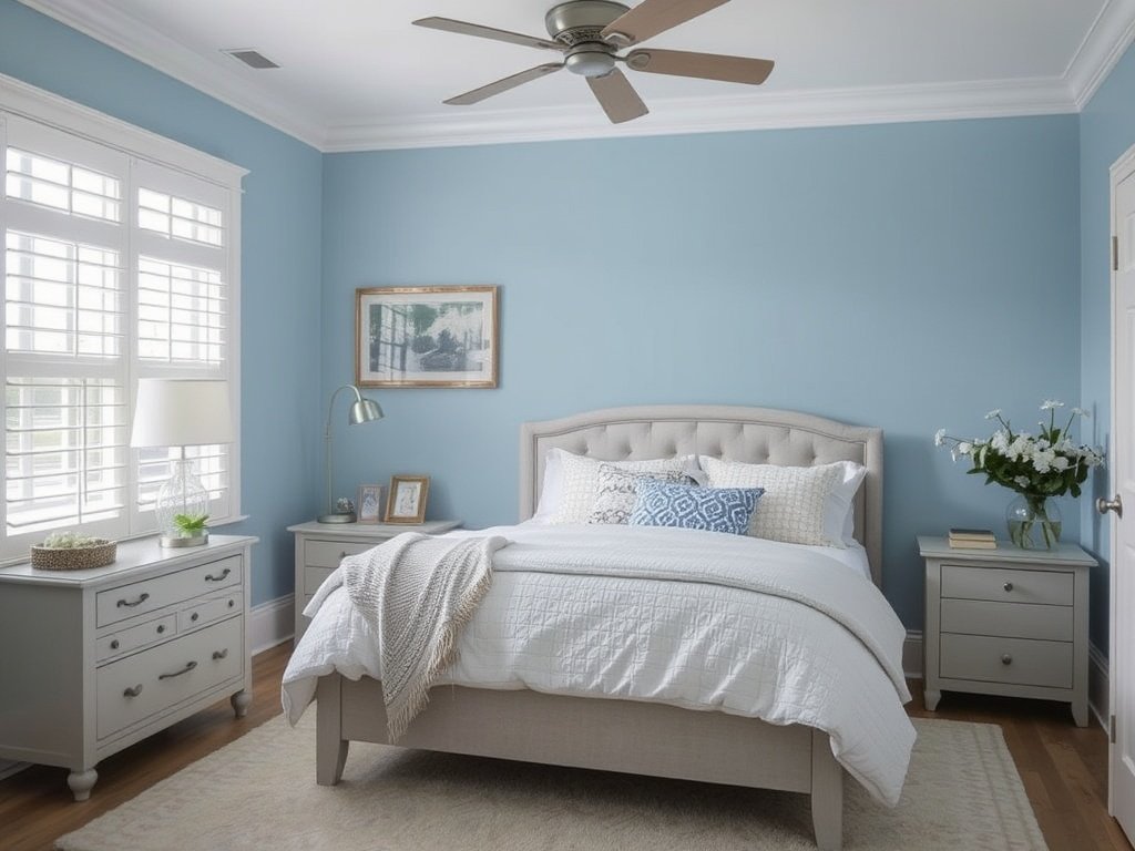 Powder Blue for Soft Serenity