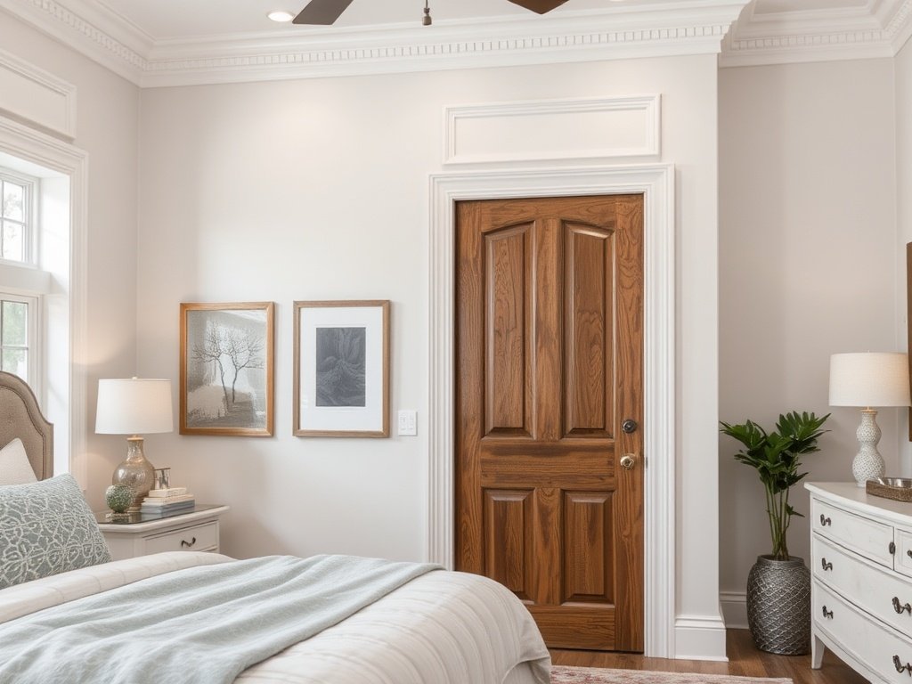 Raised Panel Wooden Door