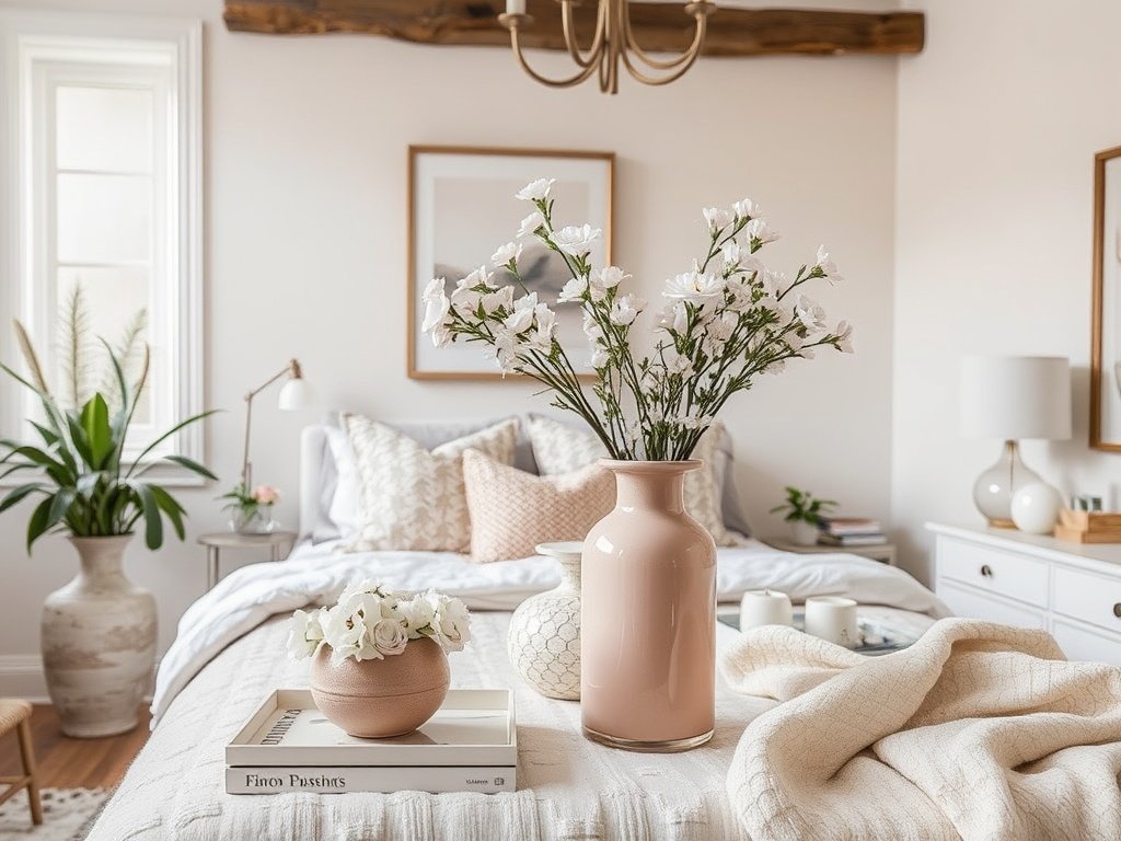 Decorate with Dusty Pink Vases and Accessories