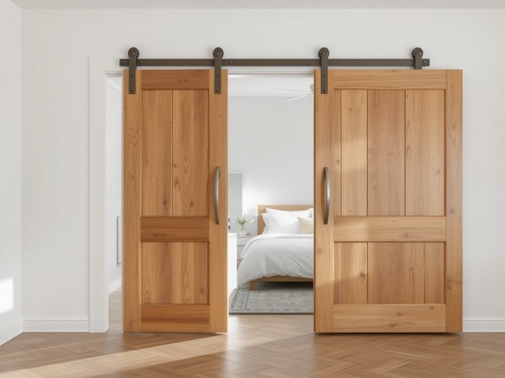 Pivot Hinge Wooden Door