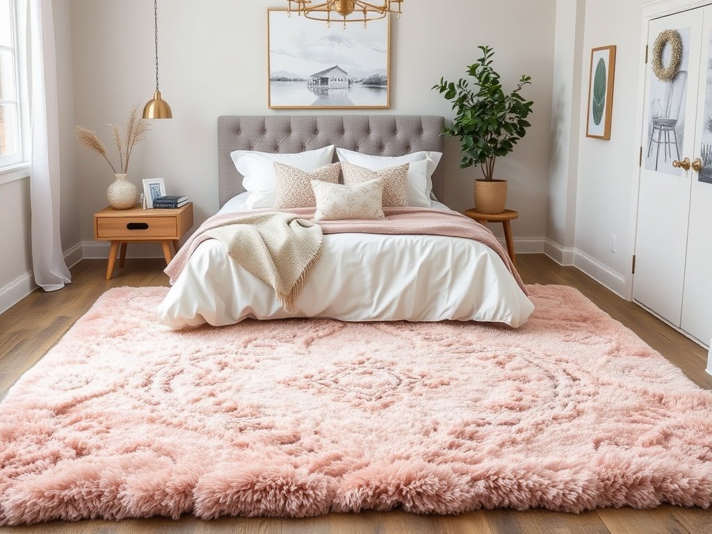 Dusty Pink Rugs 