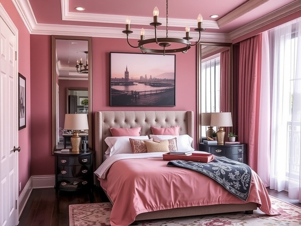 Dark Pink Bedroom Ideas