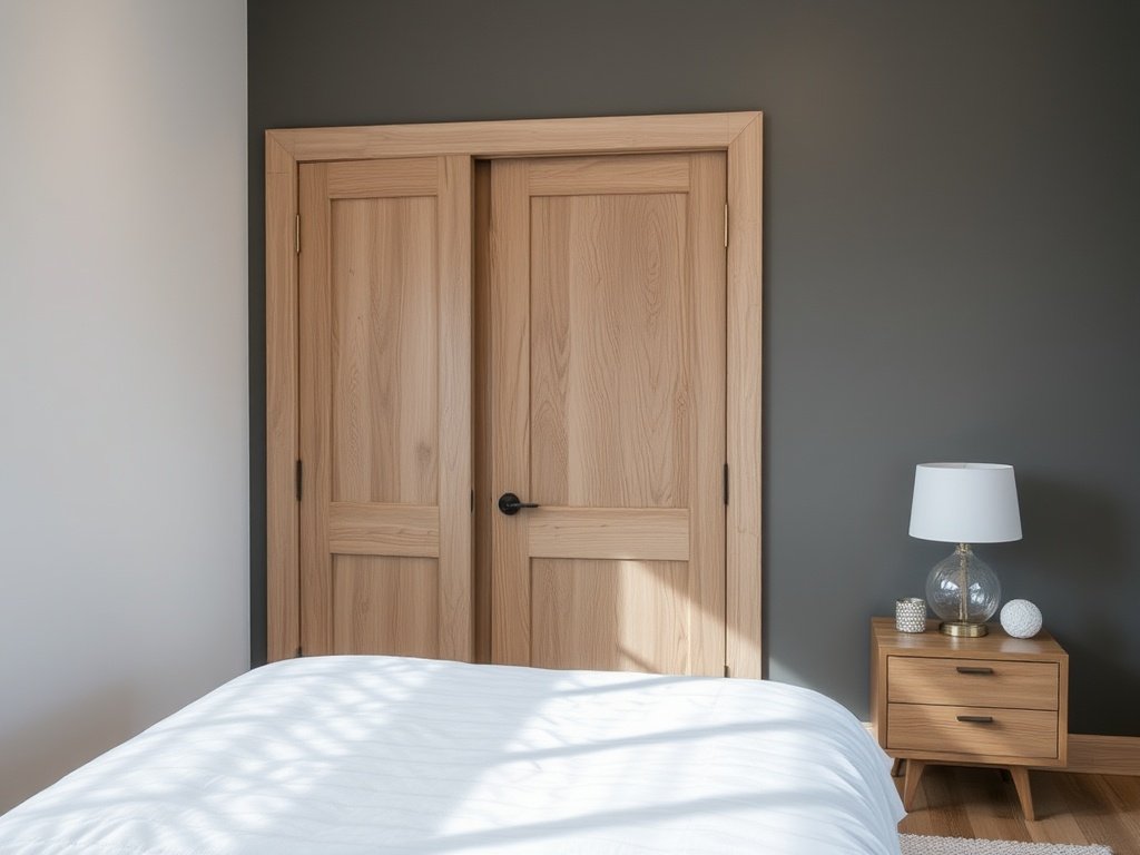 Light Wash White Oak Door