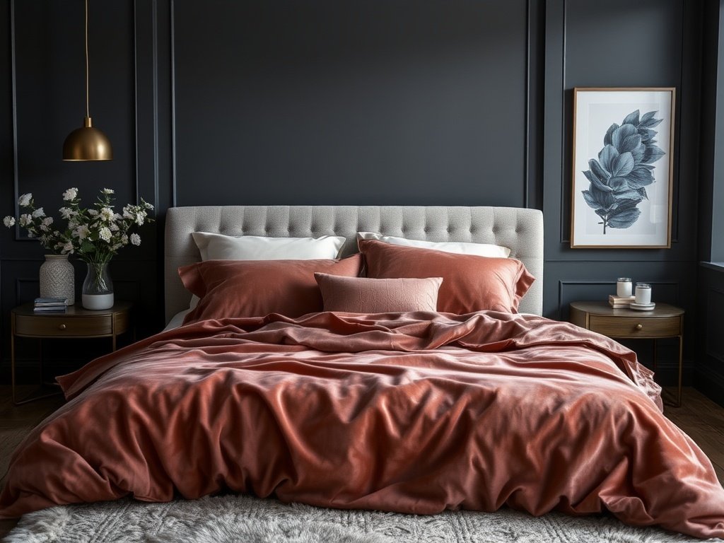 dark bedroom
