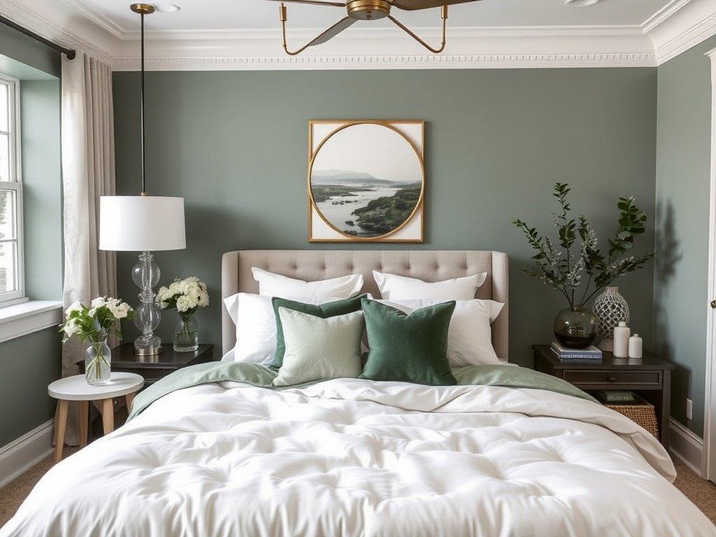 Soft Green Bedroom