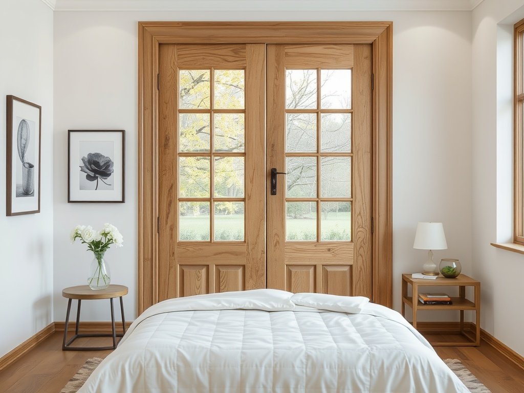 Bi-Fold Wooden Door