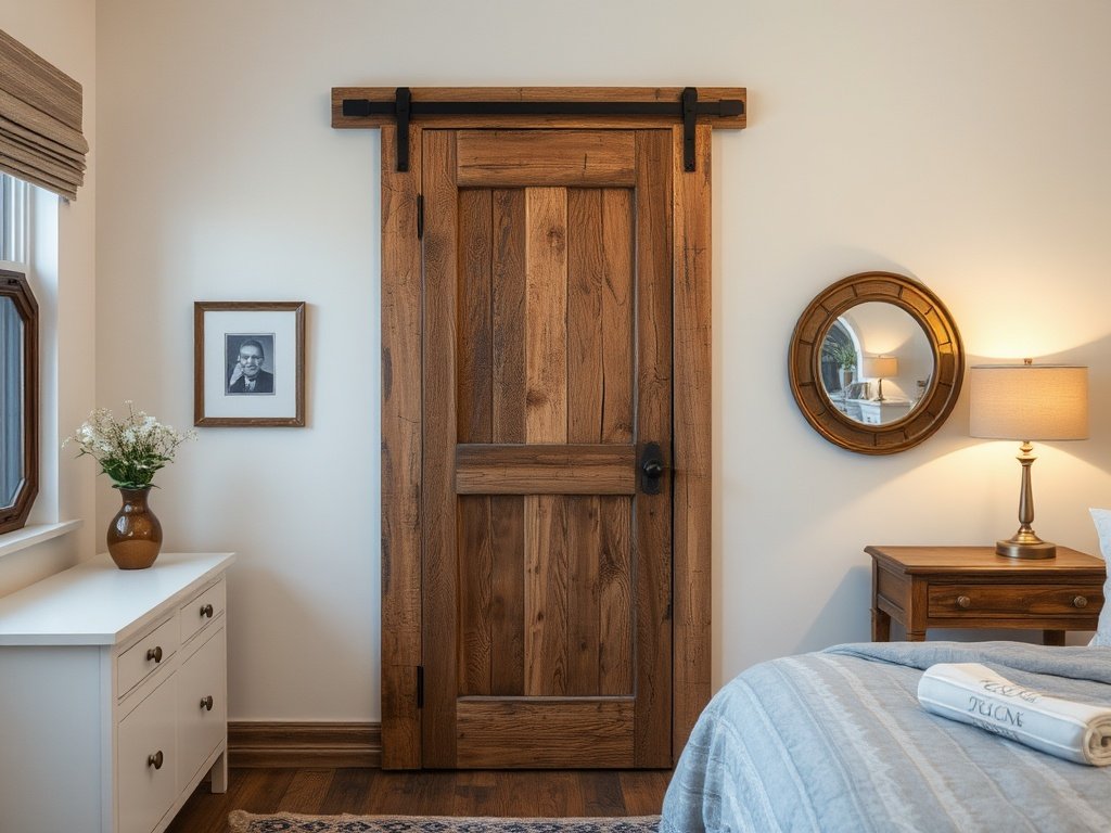 Reclaimed Rustic Wooden Door