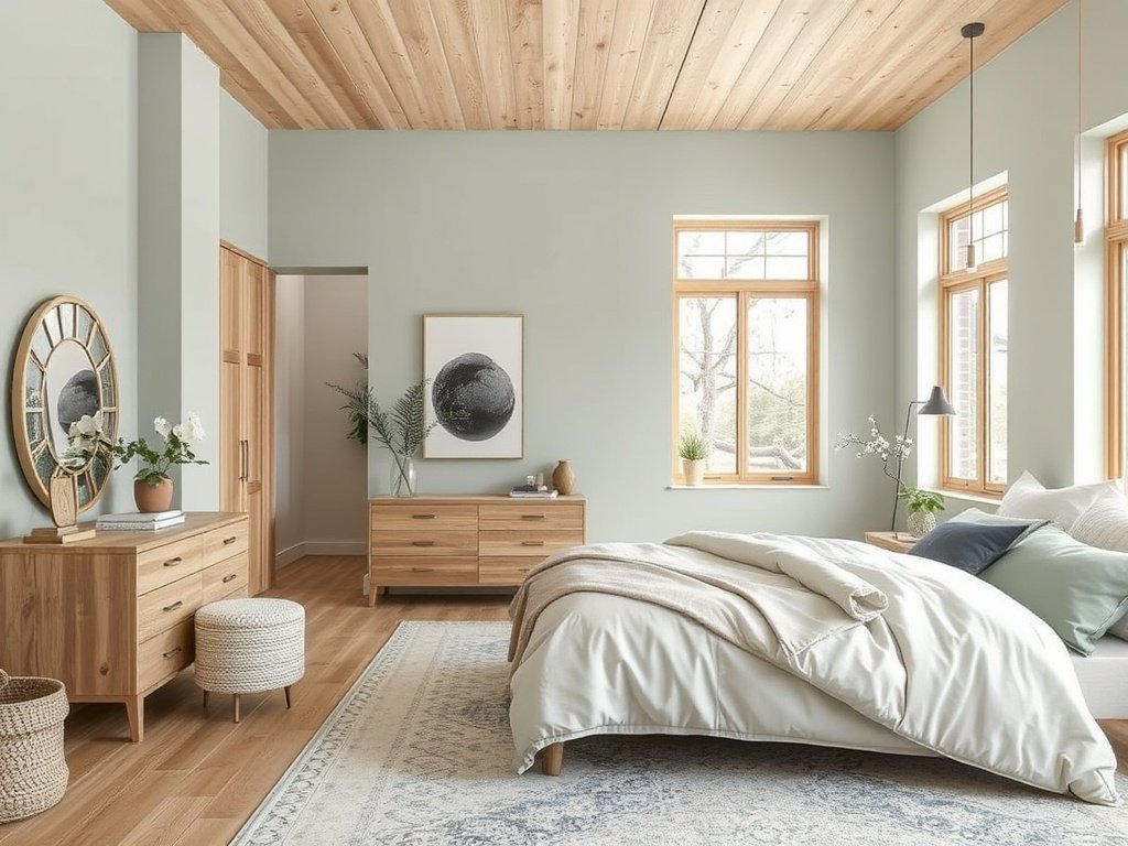 Soft Green Bedroom