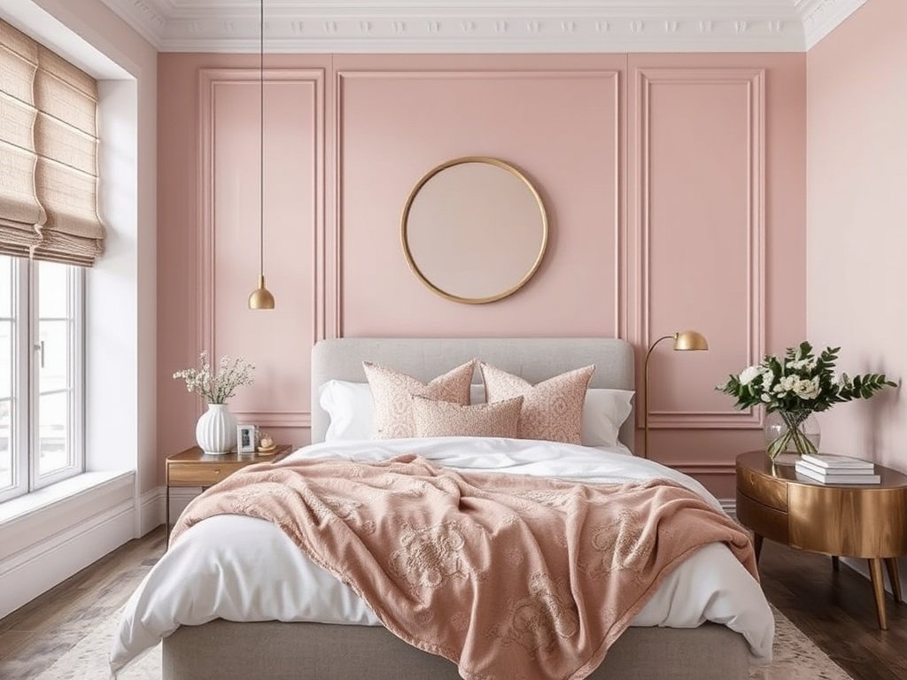 Decorate with Blush Pink Wall Panels