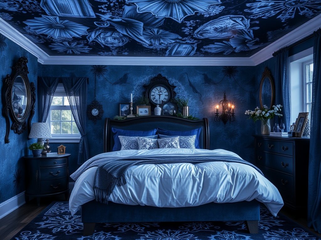Blue Witchy Bedroom