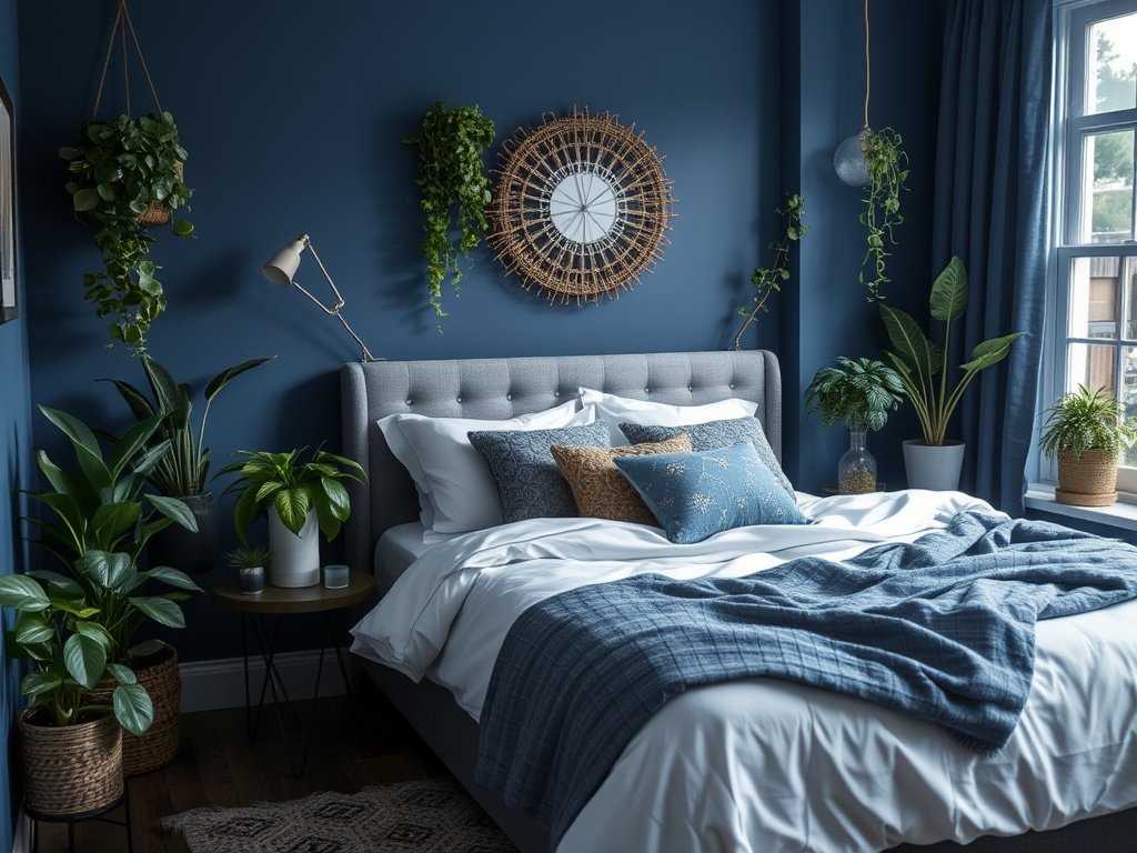 Blue Witchy Bedroom