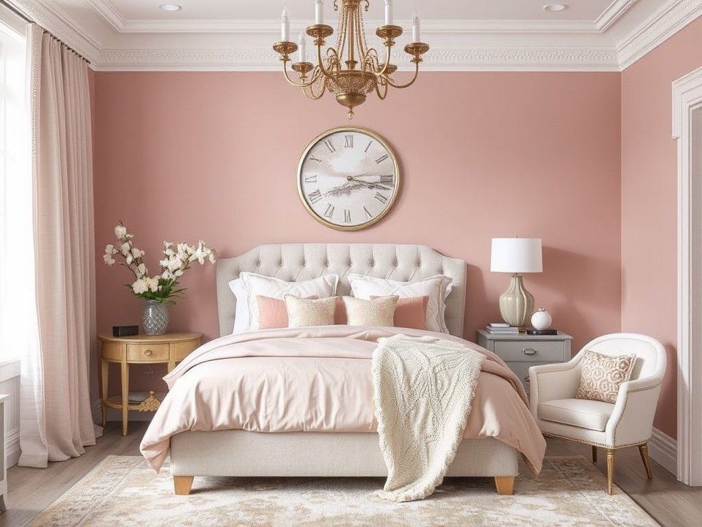 Combine Blush Pink with Cream Tones