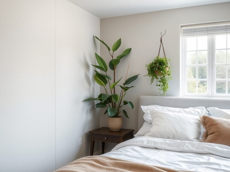 bedroom ideas with plants