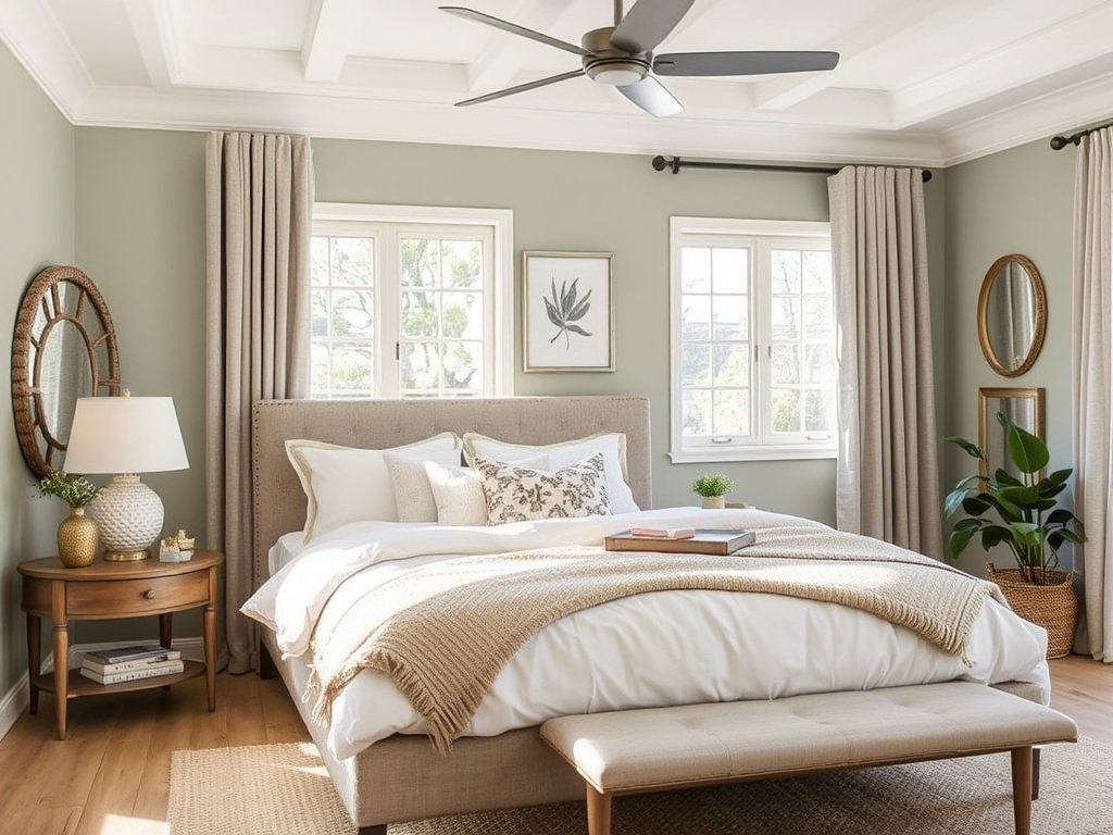 Soft Green Bedroom