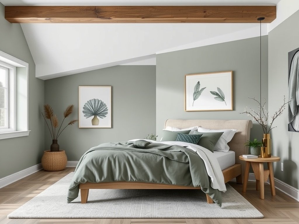 Sage Green for a Calm Nature-Inspired Space
