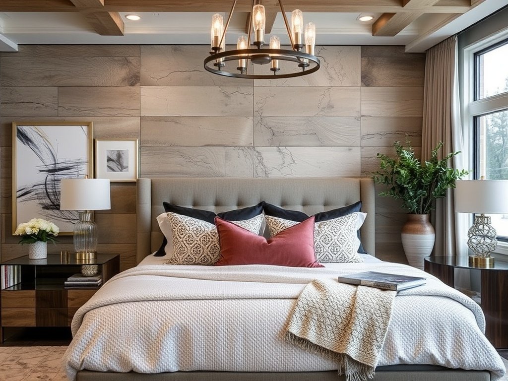Unique Master Suite Bedroom