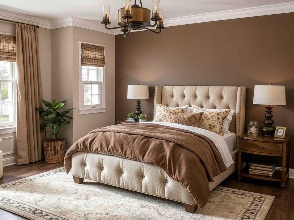 Chocolate Brown Bedroom