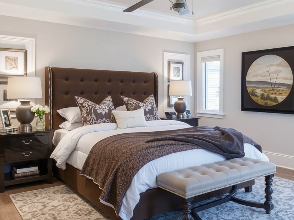 Chocolate Brown Bedroom