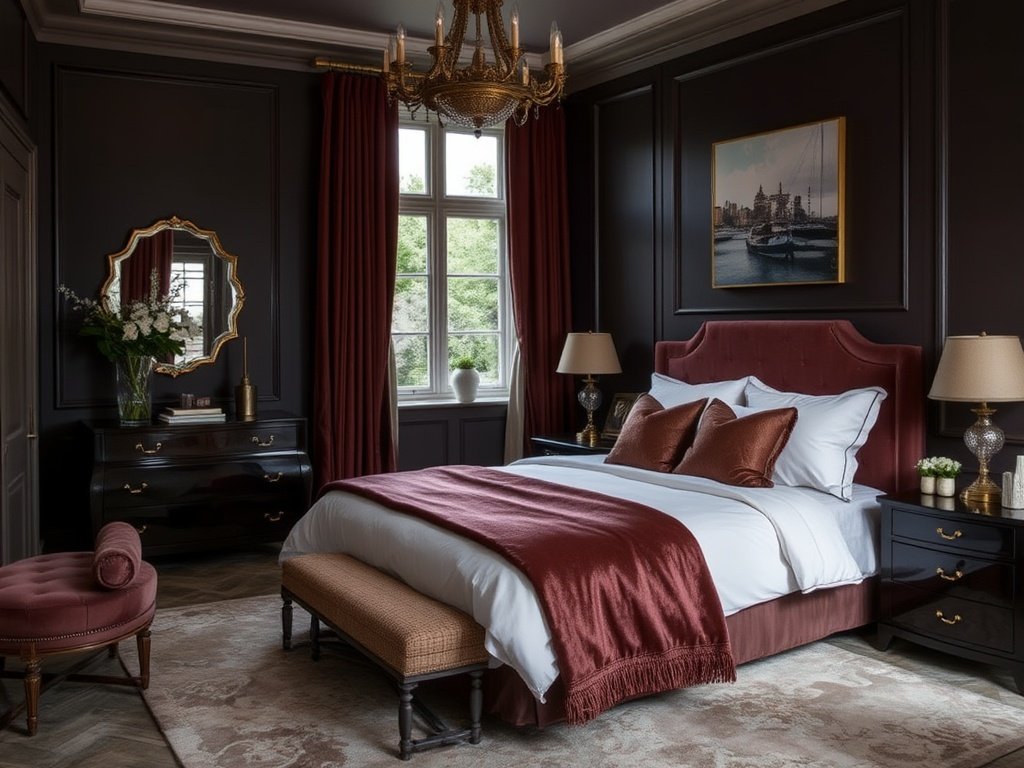 Oxblood Jewel-Box Tranquility