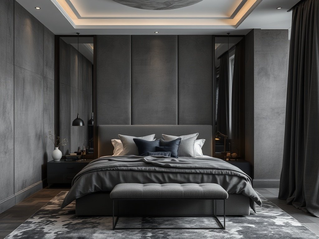 Layered Graphite Textural Calm