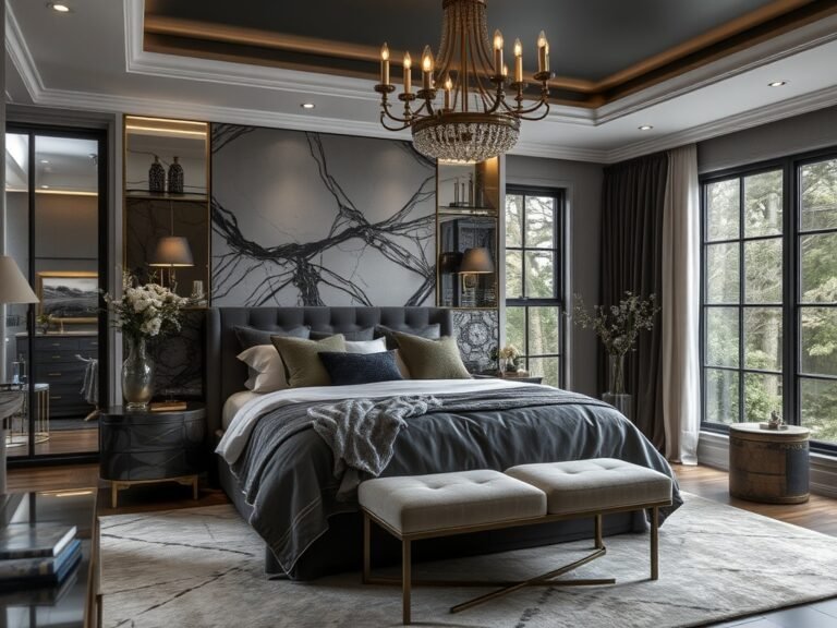 Moody Luxury Bedrooms