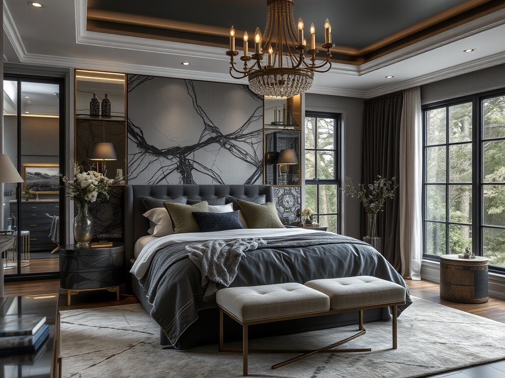Moody Luxury Bedrooms