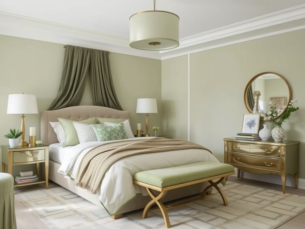Soft Green Bedroom