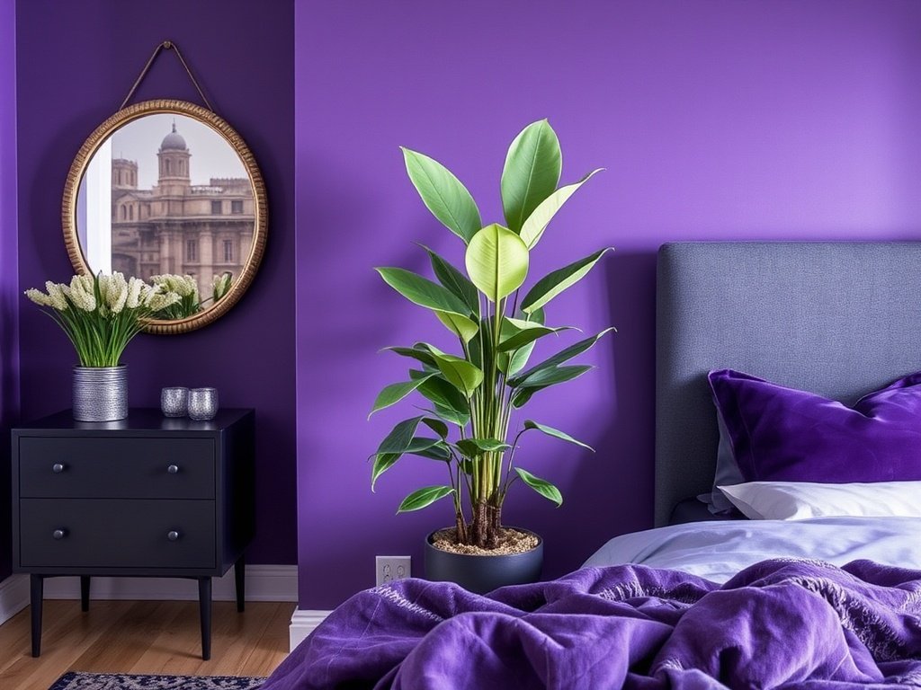 Purple Bedroom Decor 