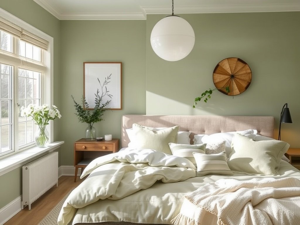 Soft Green Bedroom