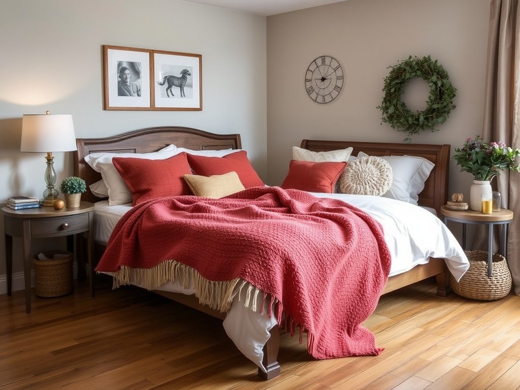 Add a Cozy Throw Blanket