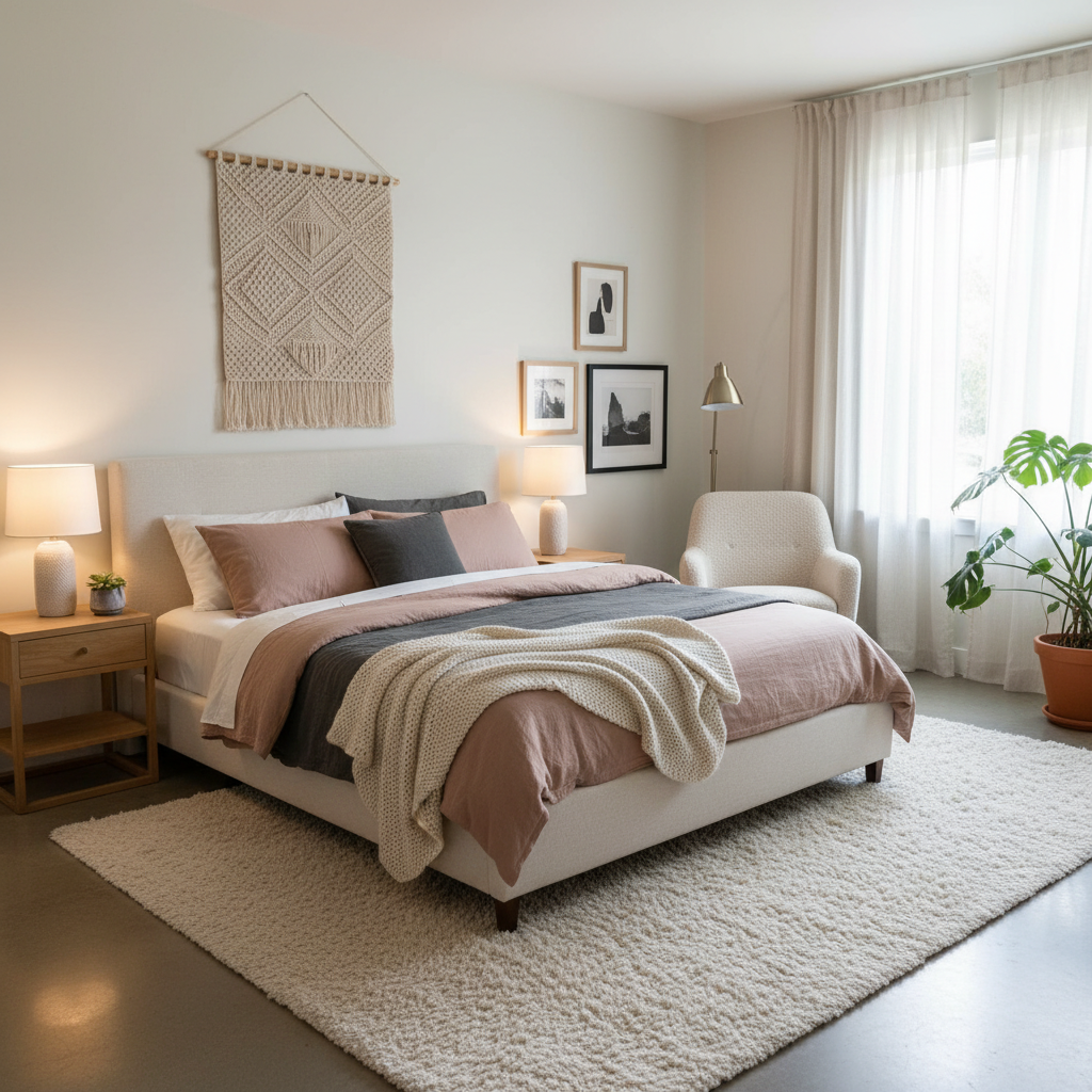 Stylish & Cozy Bedroom