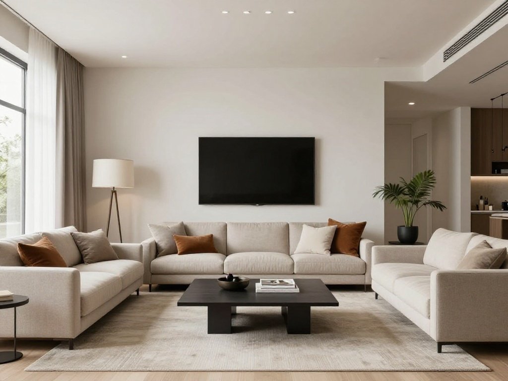 Use a Neutral Base with Bold Accents