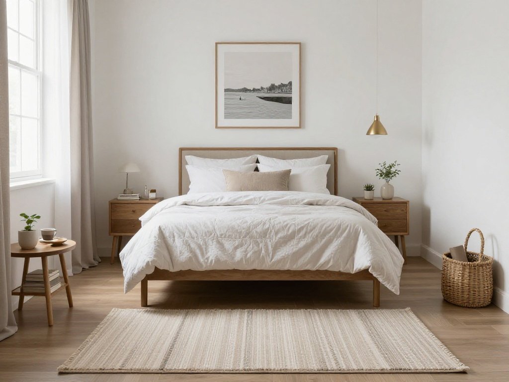 Add a Small Rug to Define the Space